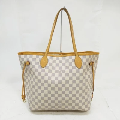 Bolso de Mano Louis Vuitton LV Neverfull MM Blanco Damier Azur 3132804 SIN TARIFA Foto 1 de 4