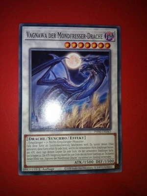 YUGIOH Karte VAGNAWA DER MONDFRESSER-DRACHE Deutsch PHNI-DE043 2020 - Bild 1 von 2