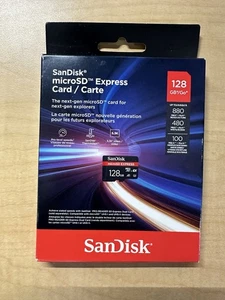 SanDisk 128GB microSD Express Card - Picture 1 of 1