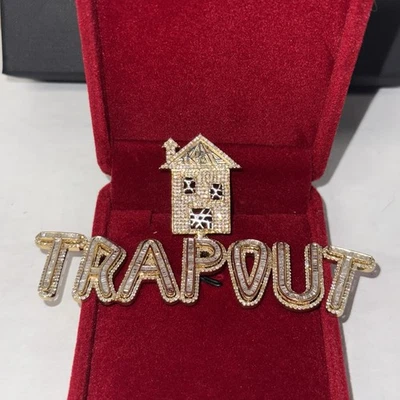 Colgante Oro 10k Helado Rapero Hip Hop 30.4 Gramos “Trapout” Foto 1 de 4