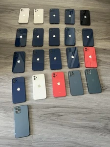 (lote de 21) Apple iPhone 12 carcasa trasera carcasa cristal - Imagen 1 de 20