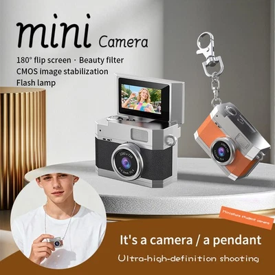 HD 1080P  Mini Student CCD Digitalkamera Video Flip Selfie 0,96 Zoll Bildschirm - Bild 1 von 4