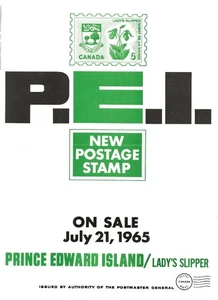 Canada post office new issue poster 1965 PEI Flower [ 292 - Bild 1 von 1