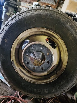 01-07 Chevy GMC 3500 doble rueda trasera/llanta de acero 16x6,5 Foto 1 de 2