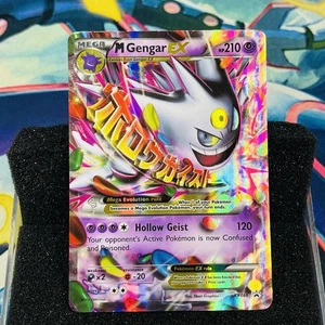 Pokémon TCG • Mega Gengar EX XY166 Holo Black Star Promo 2016 Heavily Played - Picture 1 of 11