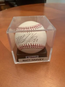 matt harvey signed baseball - Picture 1 of 2