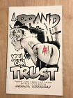 Adam Hughes A Brand you can Trust carnet de croquis pin-ups sexy SIGNÉ ! - 2004 - RARE