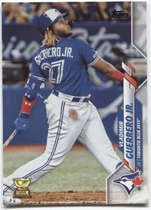 2020 Topps Series 1 VLADIMIR GUERRERO JR Card # 182 - TORONTO BLUE JAYS - - Picture 1 of 1