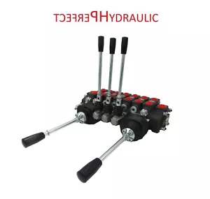 7 Bank Hydraulic Directional Valve for Forest Crane Logging Trailer 90L 2xJoy - Picture 1 of 3
