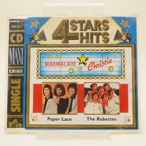 Marmalade / Christie / Paper Lace / The Rubettes – 4 Stars / 4 Hits | Maxi CD | - Picture 1 of 2