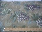 7-1/6 Yds Vintage Waverly Rutherford Hill Grape Home Dec Fabric
