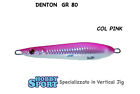 Vertical Jig Denton 80 Gr Col Pink Pesca Mare Barca Dentice Cernia