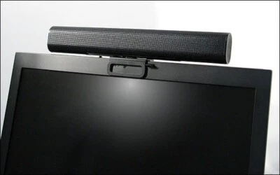 Dell PS511 USB Soundbar Speaker for Laptop/Notebook with Clip-On & Carrying Case - Image 1 of 4
