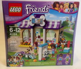 NEW LEGO Friends Heartlake Puppy Daycare 41124 Building Kit 286 Pcs Retired Set