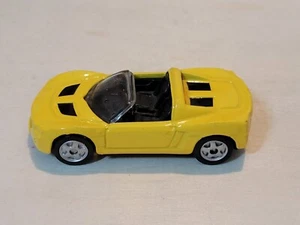 Maisto 2001 Opel Speedster Yellow Convertible 1:64 Die Cast Car Gt EUC C118 - Picture 1 of 7