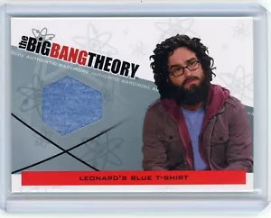 LEONARD HOFSTADTER 2012 CRYPTOZOIC BIG BANG THEORY Season 3-4 M09 WARDROBE RELIC - Picture 1 of 2