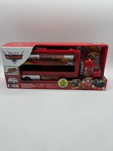 2019 Disney Pixar Cars Mack Mini Racers Hauler Metal With Lighting McQueen - Picture 1 of 4