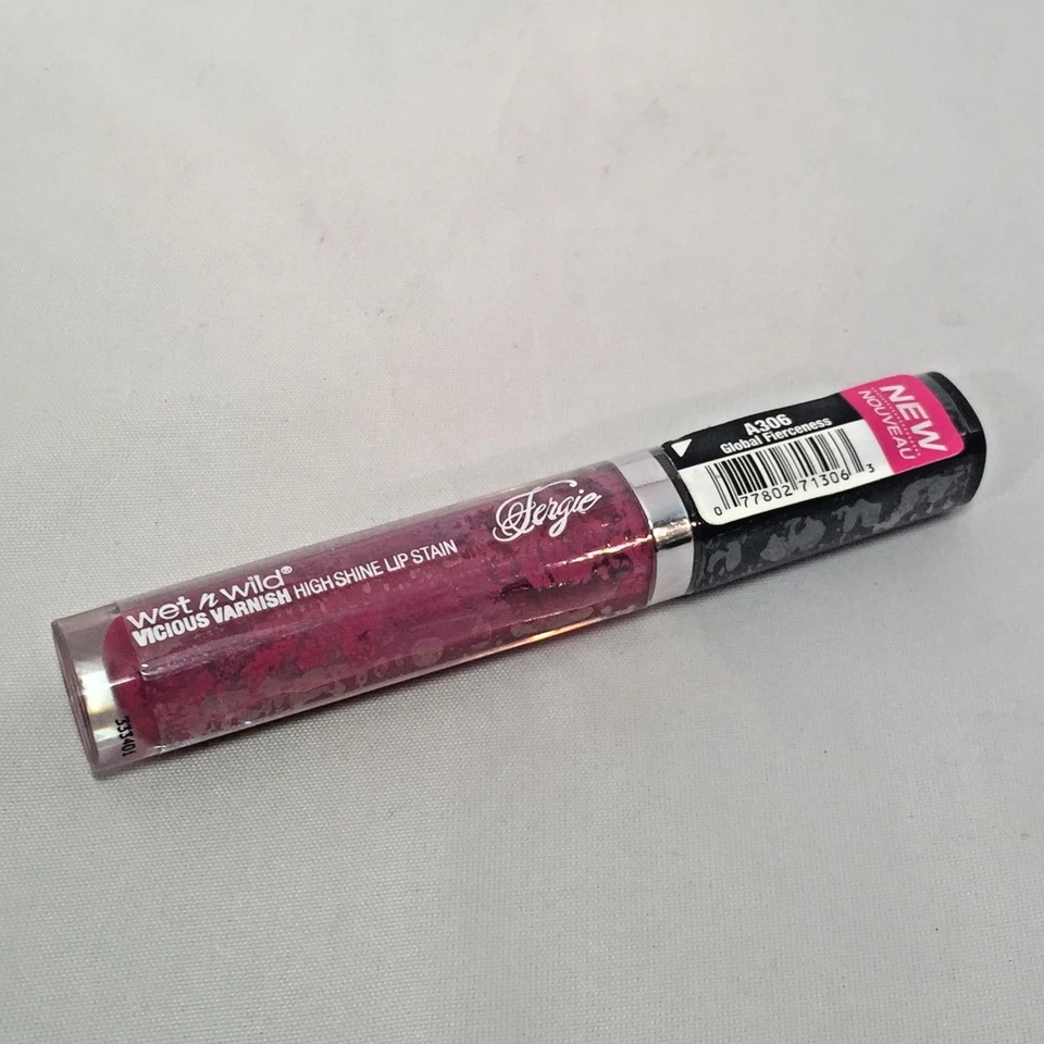  WET n WILD FERGIE Viscious Varnish High Shine Lip Stain A306 GLOBAL FIERCENESS - Image 1 of 1