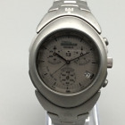 Vintage Timex Ironman Chronograph Uhr Herren 100M Datum Indiglo Neu Akku 6,75"