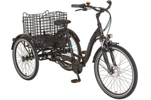 Prophete Elektro Dreirad Fahrrad 24/26" 36 Volt Cargo Samsung 3-Gang Rücktritt