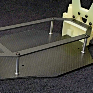 Team Associated RC10 Stealth Chassis Standoffs (4) - Picture 1 of 5