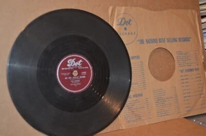 TOP 100 HIT: PAT BOONE; AT MY FRONT DOOR & NO OTHER ARMS; 1955 DOT VG++ 78 RPM - Imagen 1 de 2