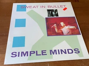 SIMPLE MINDS - SWEAT IN BULLET - 12'' VINYL - 1981 - MINT - Live Tracks - Picture 1 of 3
