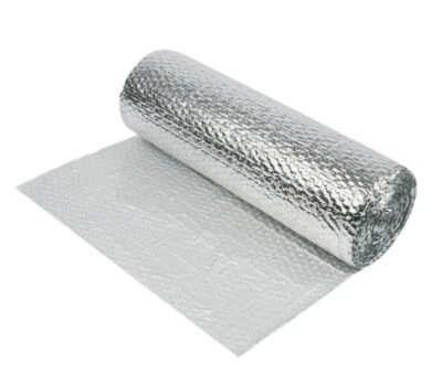 Yuzet Silver Multi-purpose Double Aluminium Bubble Insulation Foil. Loft, Wall, - Image 1 of 4