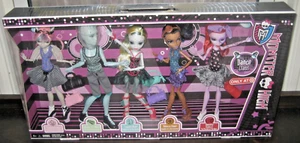 Monster High- Dance Class - Set OF 5 Collector Dolls-Brand New N.R.F.B. Retired! - Picture 1 of 6