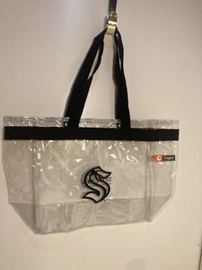 Seattle Kraken Expansion Draft Event Giveaway Clear Stadium Approved Bag Tote - Bild 1 von 2