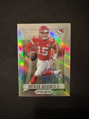 2022 Panini Prizm Football Patrick Mahomes II Prizm Flashback Silver SP #PF-4 - Image 1 of 2