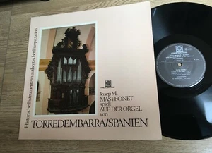 LP ORGUE Josep M. MAS i BONET Torredembarra Spanien Motette M 1036 NM - Picture 1 of 2