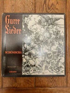 Schonberg - Gurre Lieder. René Leibowitz. RARE 1st 1954 ERATO- LDE 3012-13. EX+ - Picture 1 of 8
