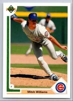 1991 Upper Deck - Cubs - Mitch Williams #173 - Image 1 of 2