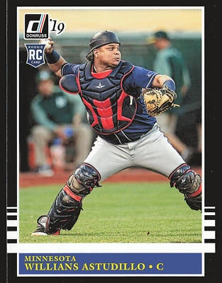 2019 Donruss #241 Willians Astudillo RC - Image 1 of 2