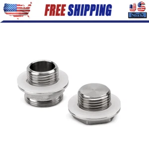 Fuel Injection Carb Conversion Tank Fitting Harley 1995-2001 62052 - Picture 1 of 9