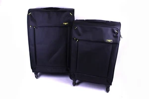 2 tlg. Worldtraveller Reisekoffer-Set Weichgepäck Teleskopgriff Trolley 60/48 L - Bild 1 von 17