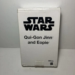 Star Wars The Phantom Menace Qui-Gon Jinn And Eopie Mail Away mit Box 2009 Hasbro - Bild 1 von 5