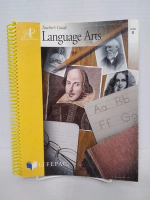 Lifepac AOP Language Arts Grade 7 Teacher's Guide, Spiral-Bound Book  - Image 1 of 2