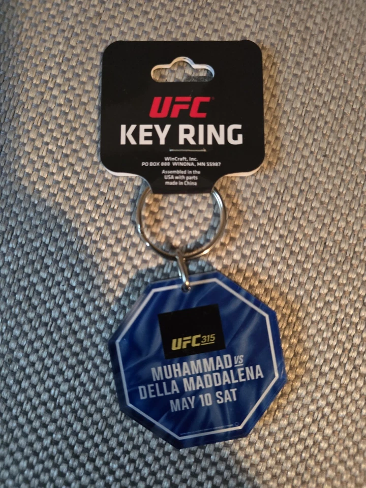 UFC 315 - Keychain - Muhammad VS. Della Maddalena - Image 1 of 2