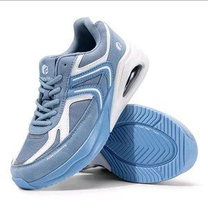 Zapatillas deportivas FitVille para mujer con cojín de aire 10 anchas para caminar para fascitis jardinera - Imagen 1 de 10