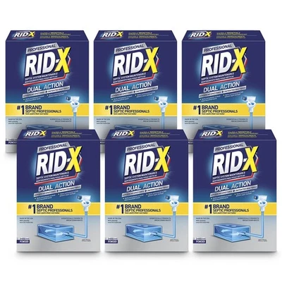 Tratamiento séptico RID-X suministro para 12 meses 117,6 oz 6 paquetes x 2 meses Foto 1 de 4