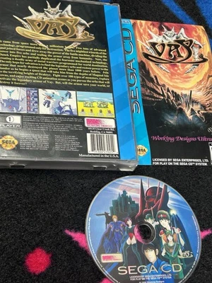 Vay - Sega CD! No Manual. Fully Tested Authentic - Image 1 of 4