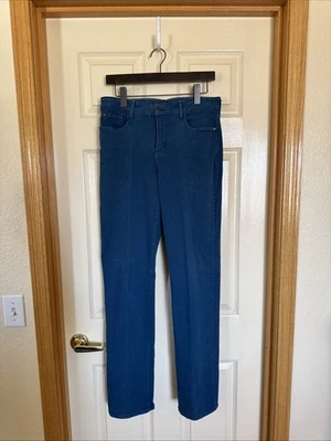 NYDJ Womens Marilyn Straight Leg Lift Tuck Denim Jean RARE Color Sz 10 - Image 1 of 4