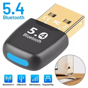 USB Bluetooth 5.4 Adapter Mini USB Wireless Receiver/Transmitter For PC/Laptop - Picture 1 of 16