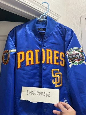 San Diego Padres Filipino Heritage Night XL Bomber Jacket Philippines MLB  - Image 1 of 4