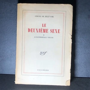 A le deuxième sexe tome 1 Les faits et les mythes Simone de Beauvoir Gallimard - Imagen 1 de 6