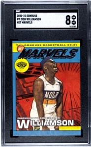 Donruss Net Marvels Zion Williamson PSA 2020-21 - Imagen 1 de 2
