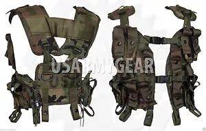 2 Made in US Army Militär Taktische Granaträger Lastlager Fracht LBV Weste - Bild 1 von 12