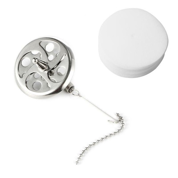 Permanent Coffee Filter Siphon Coffee Maker Stainless Steel Filter Easy Cleaning Photo Related